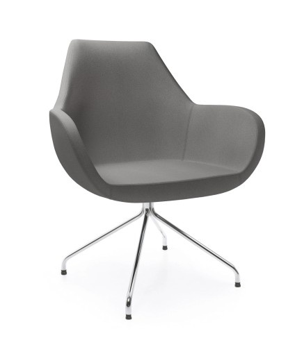 Fotel FAN 10H szary EV-14
