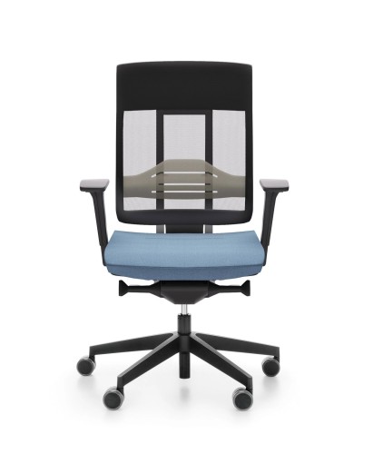 Fotel obrotowy Xenon Net 101SL Cura niebieski